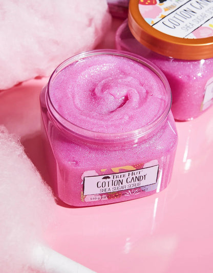 Cotton candy shea sugar scrub tree hut