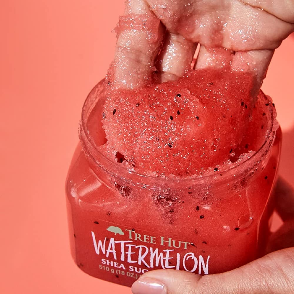 مقشر البطيخ وزبدة الشيا والسكر من شجرة هت