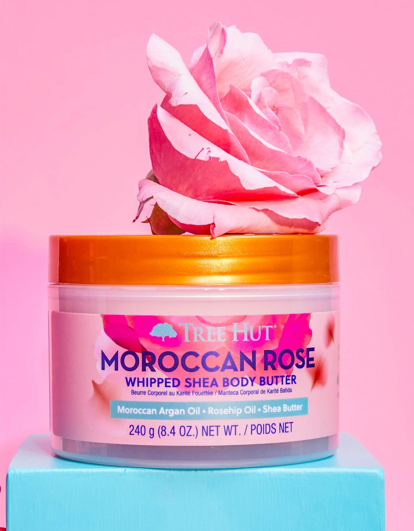moroccan rose whipped body butter Tree hut