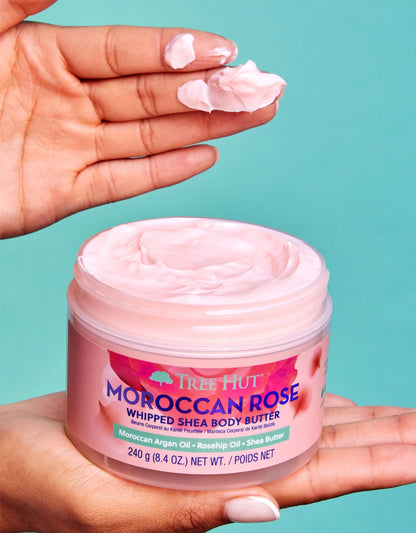 moroccan rose whipped body butter Tree hut