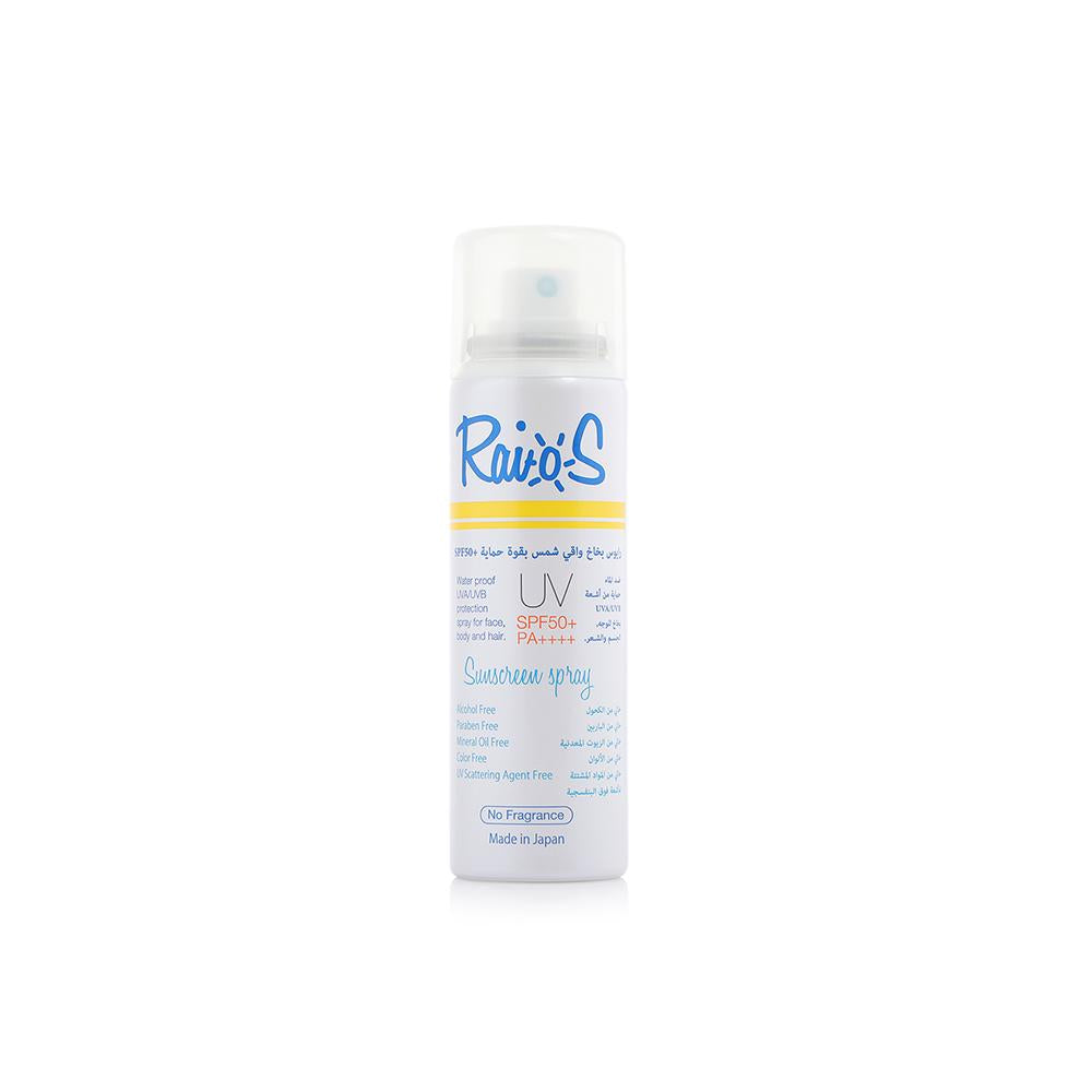 Raios Sunscreen Spray for Face SPF50+70 ml