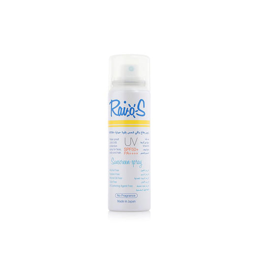 Raios Sunscreen Spray for Face SPF50+70 ml