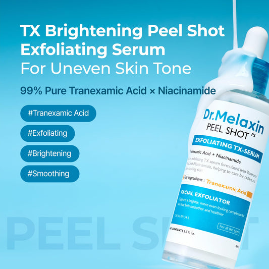 Dr.Melaxin Peel Shot Brightening Exfoliating TX Serum , 80ml