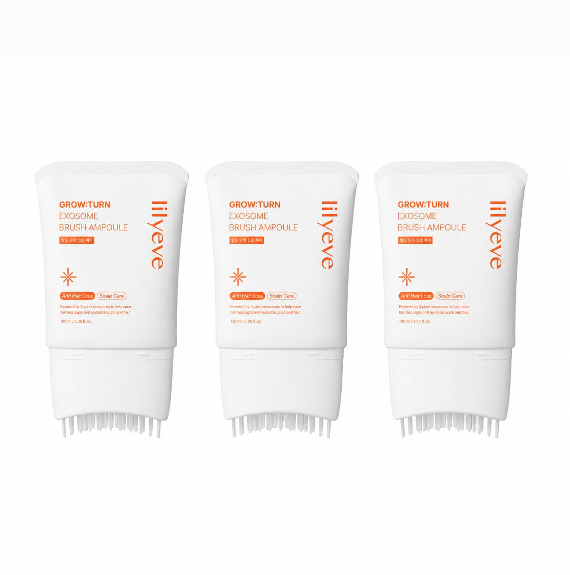 lilyeve Grow:Turn Exosome Brush Ampoule Full Course x 3 treatments