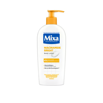 Mixa Niacinamide Bright Body Lotion For Dull Skin 250ml