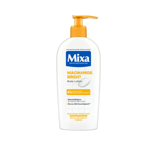 Mixa Niacinamide Bright Body Lotion For Dull Skin 250ml