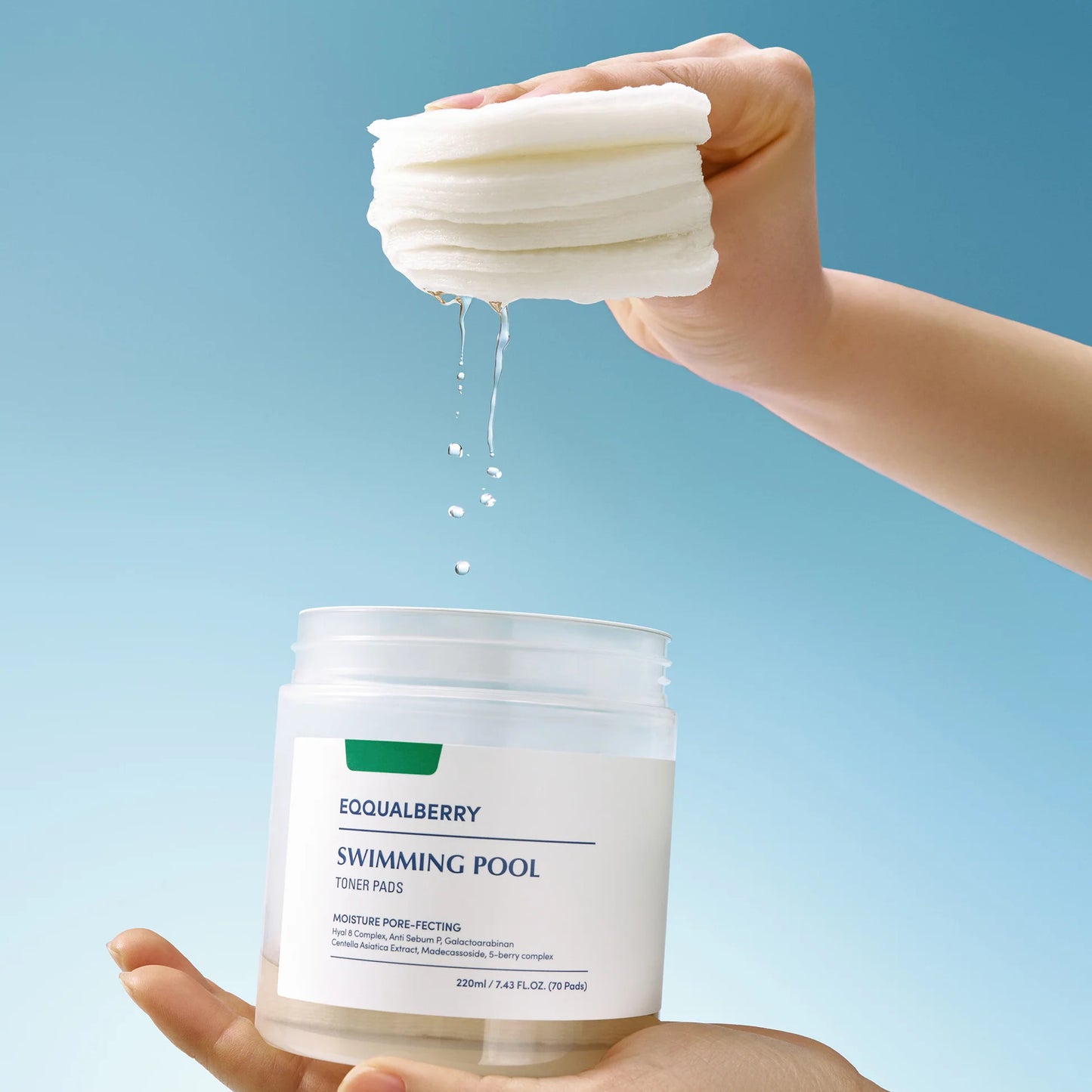 EQQUALBERRY Swimming Pool Toner Pads