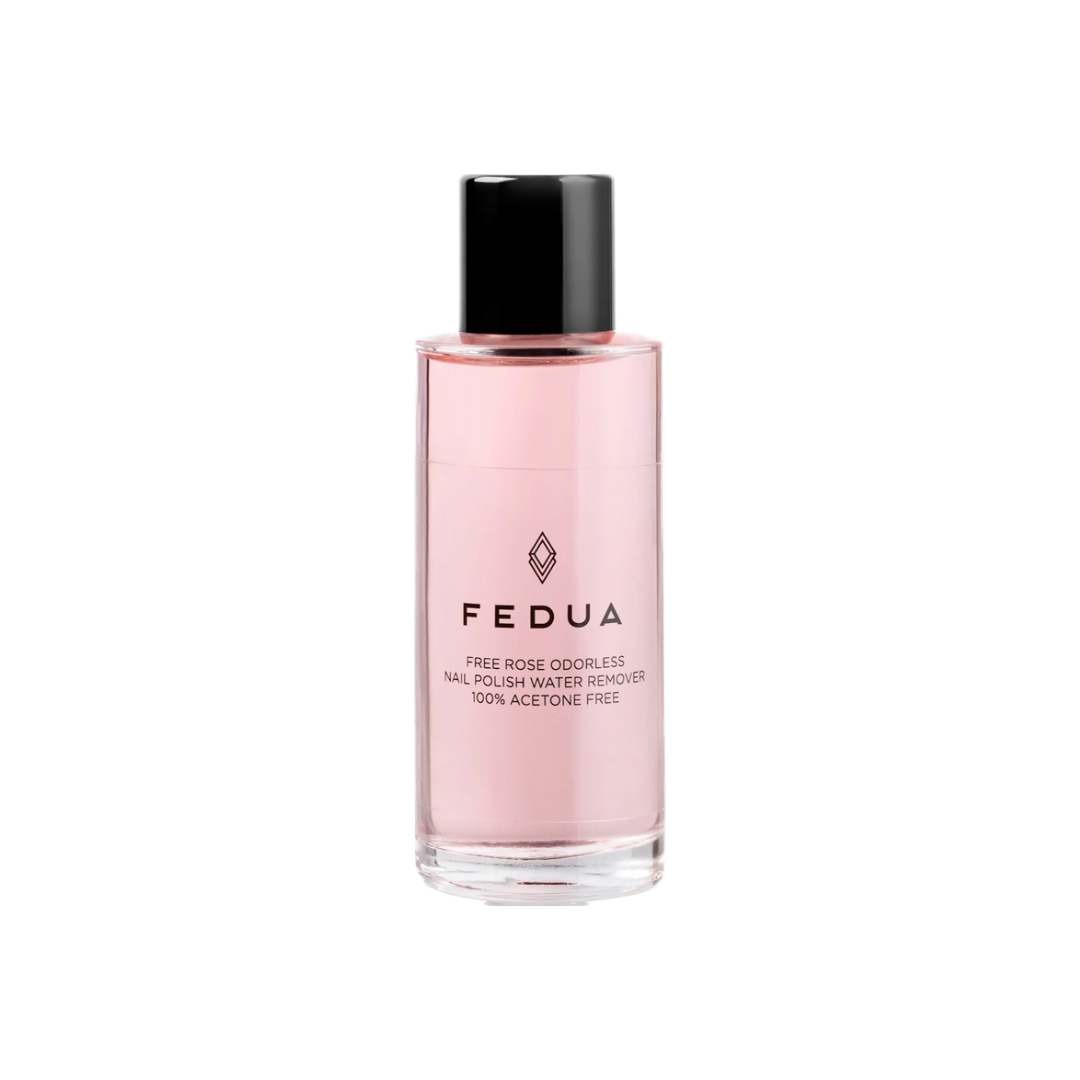 Fedua free rose odorless 100ML (Acetone free nail polish remover)