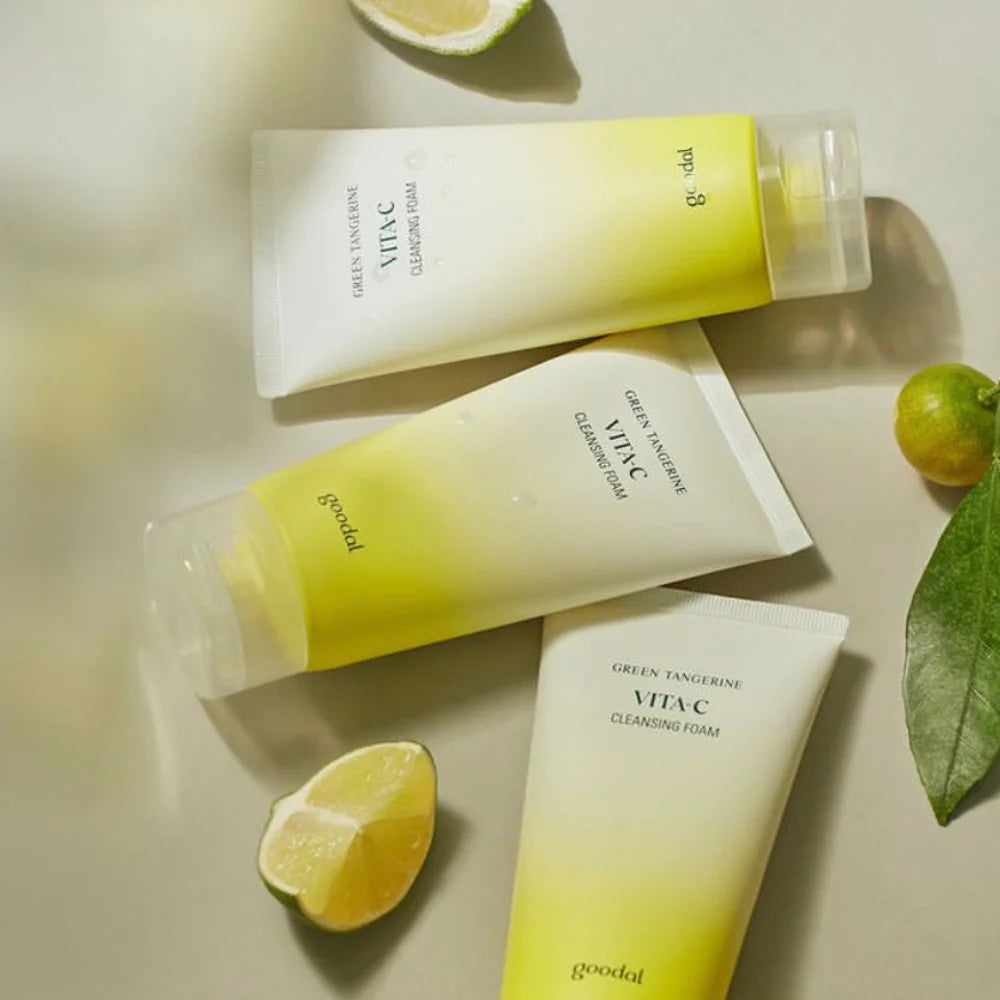 رغوة تنظيف البشرة للعناية بالبقع الداكنة من جودال جرين تانجرين، فيتا سي، 150 مل