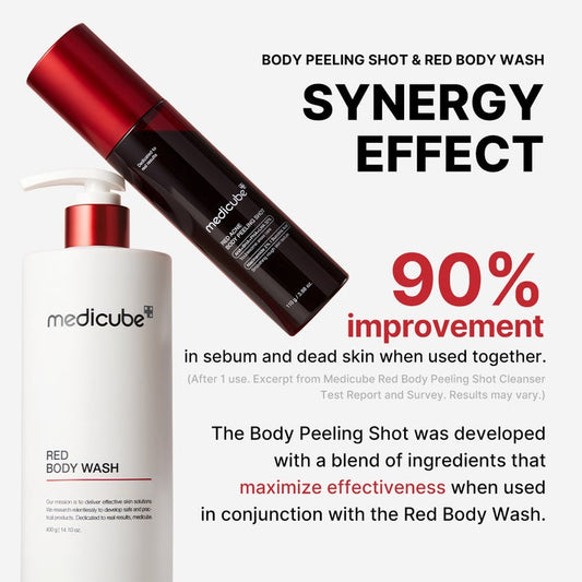 Medicube Body treatment routine wash & peeling shot (full sized)