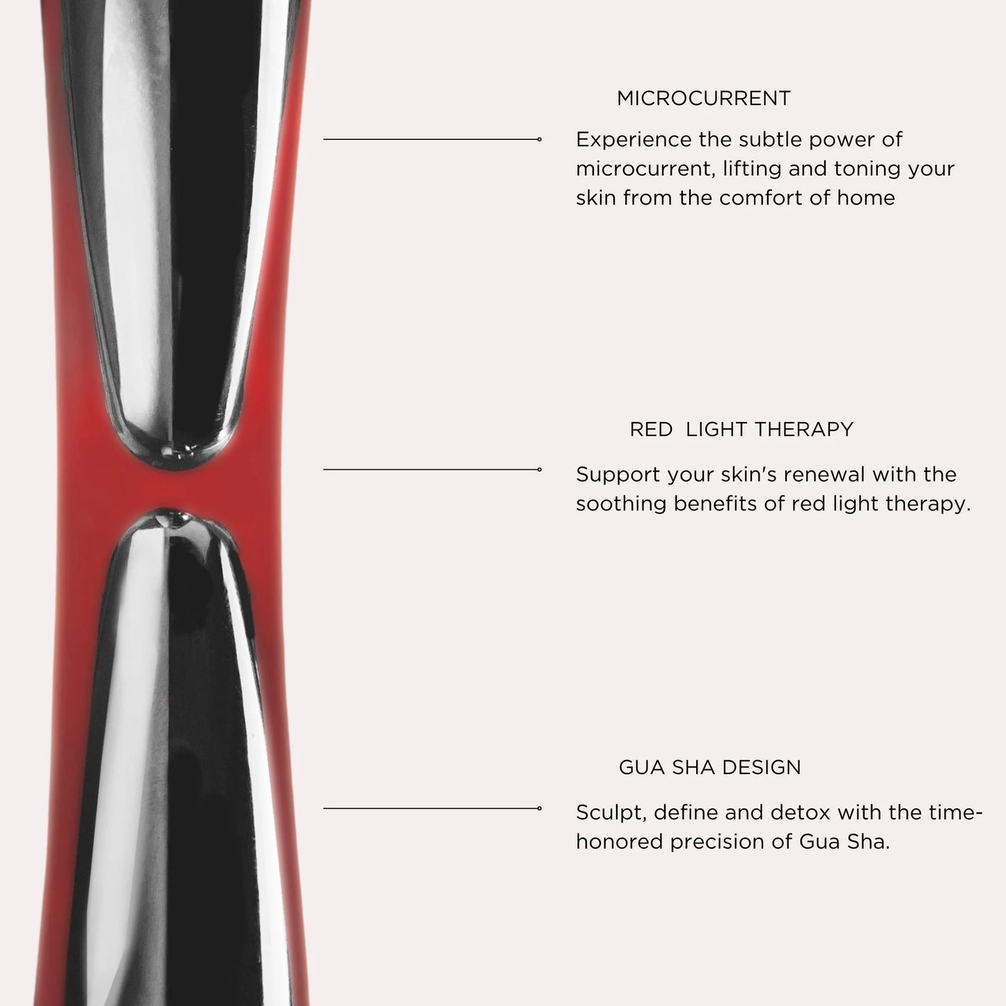 SLBNY Microcurrent Red Led Face & Neck Massager