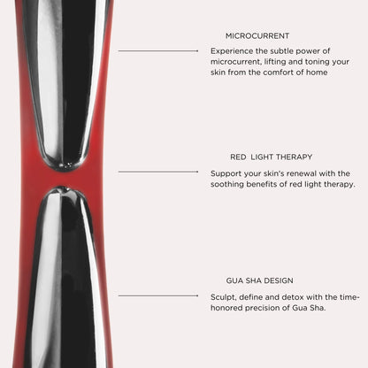 SLBNY Microcurrent Red Led Face & Neck Massager
