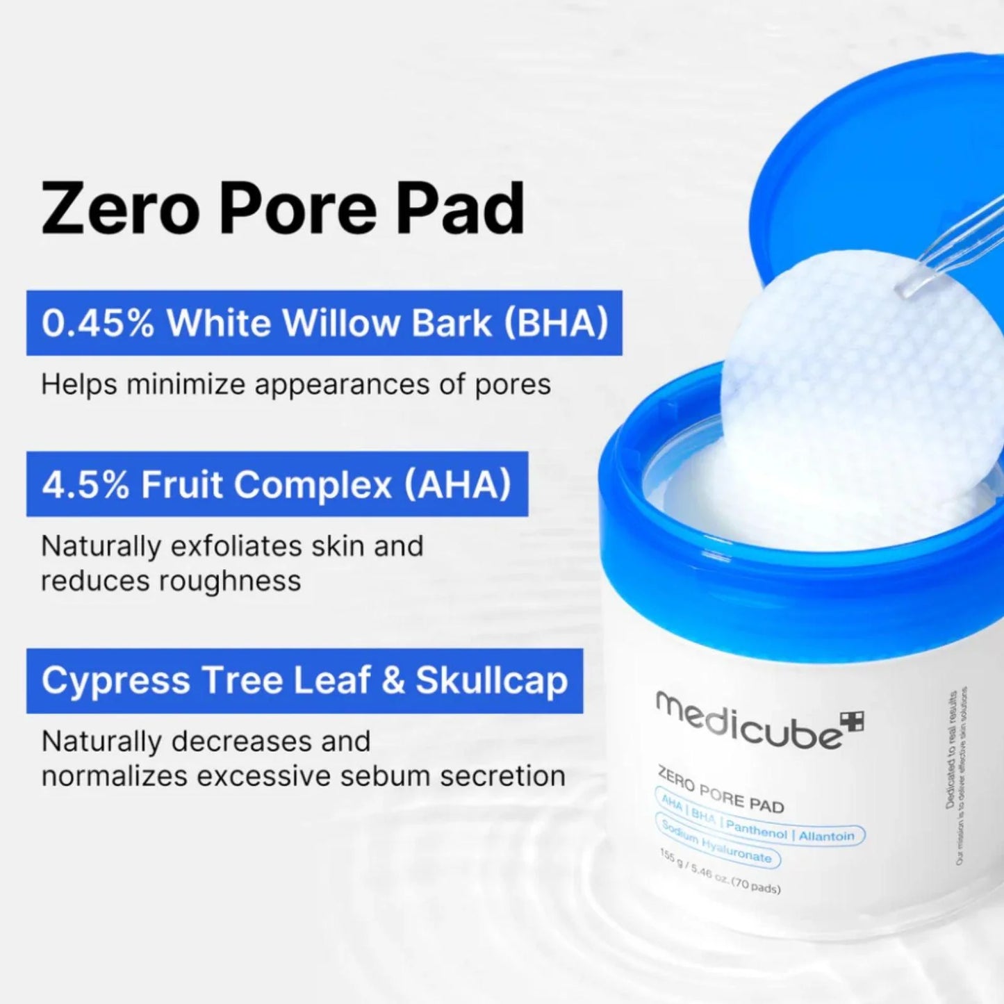 Medicube All Pads Set Of 7 full Sized Toner Pads