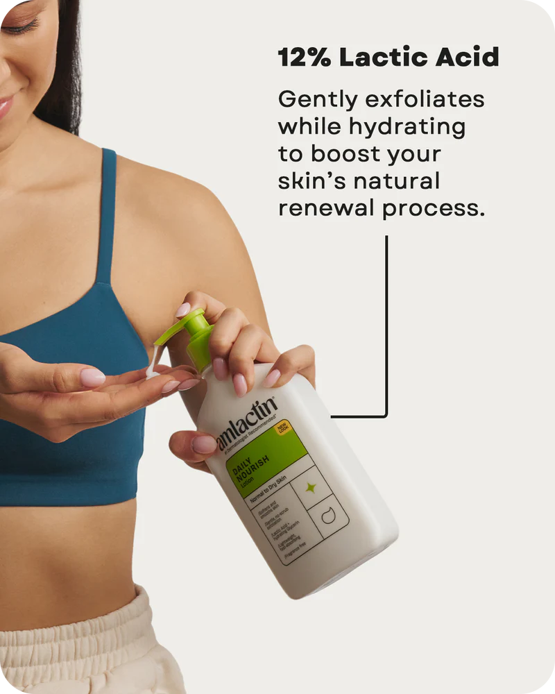Amlactin Daily Nourish Lotion 12% lactic acid, Fragrance-free, 400g