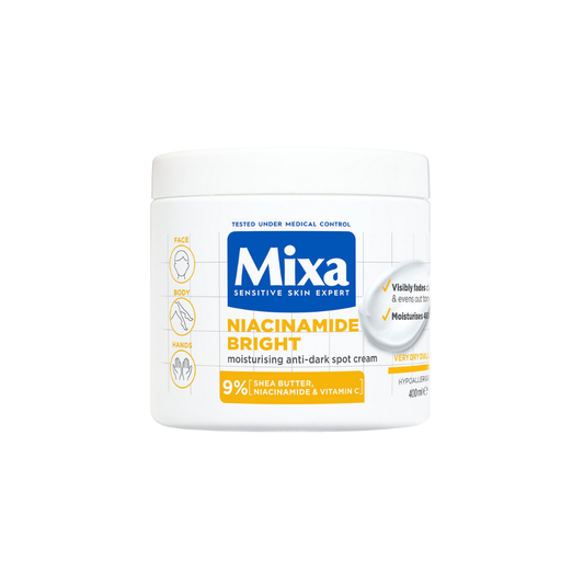 Mixa Niacinamide Bright Moisturising Anti-Dark Spot Cream 400ml