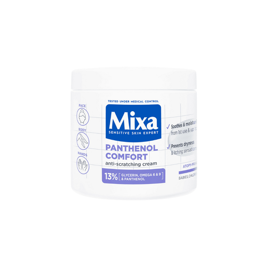 mixa panthenol comfort anti-scratching cream 400ml