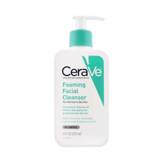CeraVe Foaming Facial Cleanser for Normal to Oily Skin 237ml