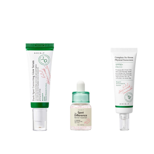 المجموعة الثلاثية، لتصحيح البقع الداكنه، التفتيح و النضارة