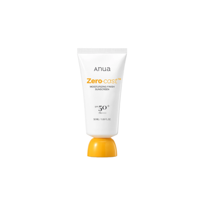Anua Zero-cast SPF50 Moisturizing Finish Sunscreen 50ml