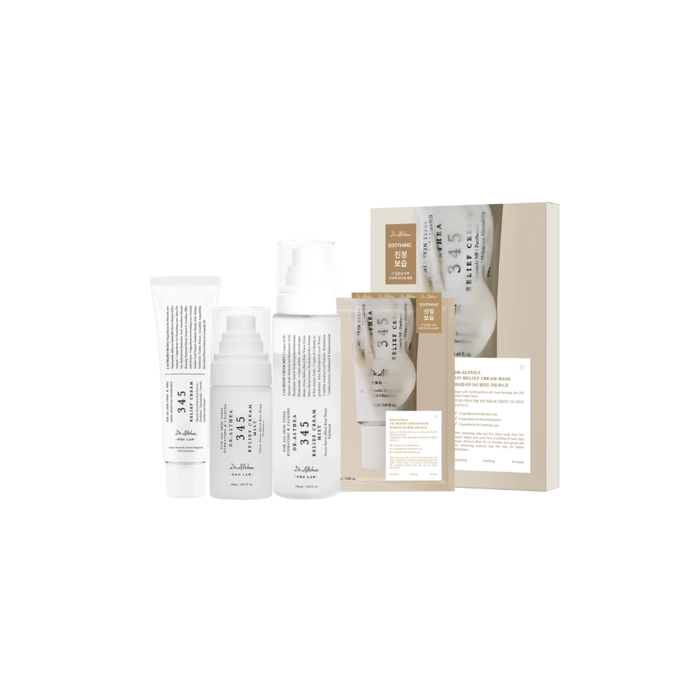 Dr. Althea Full 345 Line For Soothing, Glow & Barrier Repair ( 4 products )
