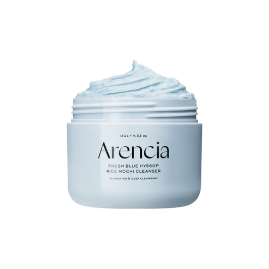 Arencia Blue Hyssop Rice Mochi Cleanser 120g