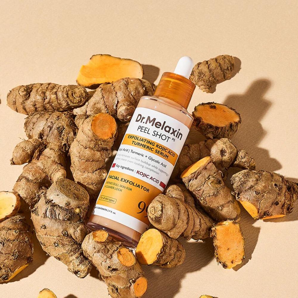 Dr. Melaxin Peel Shot Exfoliating Kojic Acid Turmeric Serum 80ml