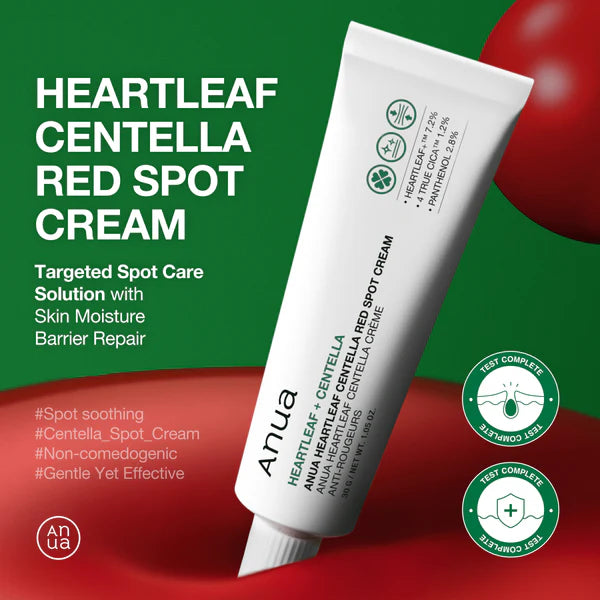 Anua Heartleaf Centella Red Spot Cream 30ml