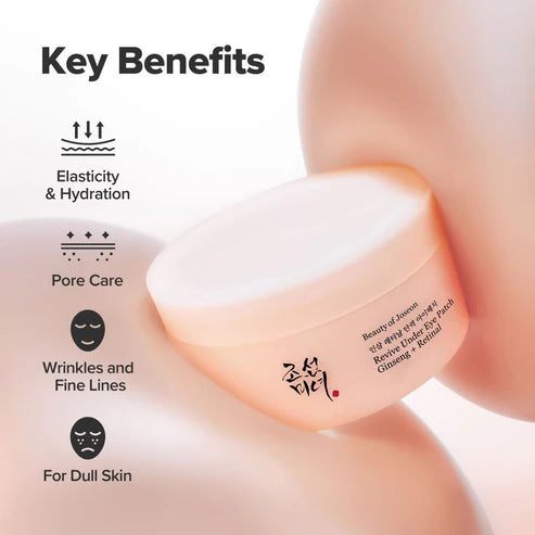 Beauty of Joseon Revive Under Eye Patch: Ginseng + Retinal 60 Sheets
