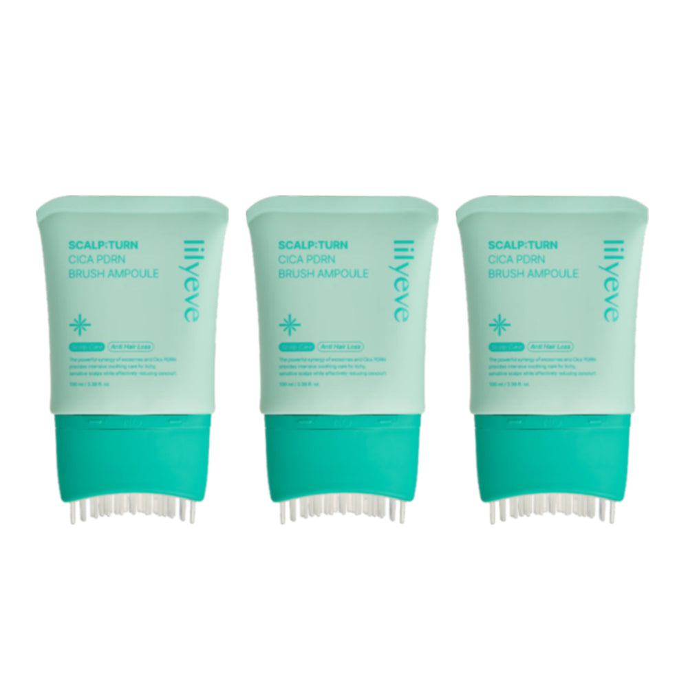 Lilyeve Scalpturn Cica PDRN Brush Serum Full Course x 3 treatments