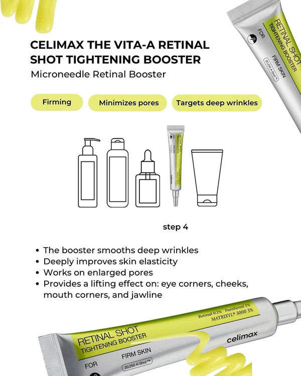Celimax The Vita-A Retinal Shot Tightening Booster Serum 15ml