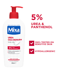 Mixa Urea Cica Repair+ Body Milk 250 ml