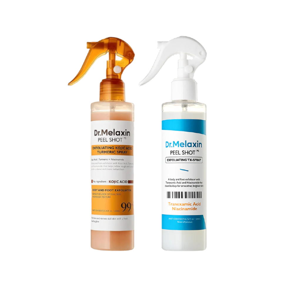 Dr. Melaxin Brightening Body Spray SET Kojic Acid + TXA 200ml × 2 (Full Size)