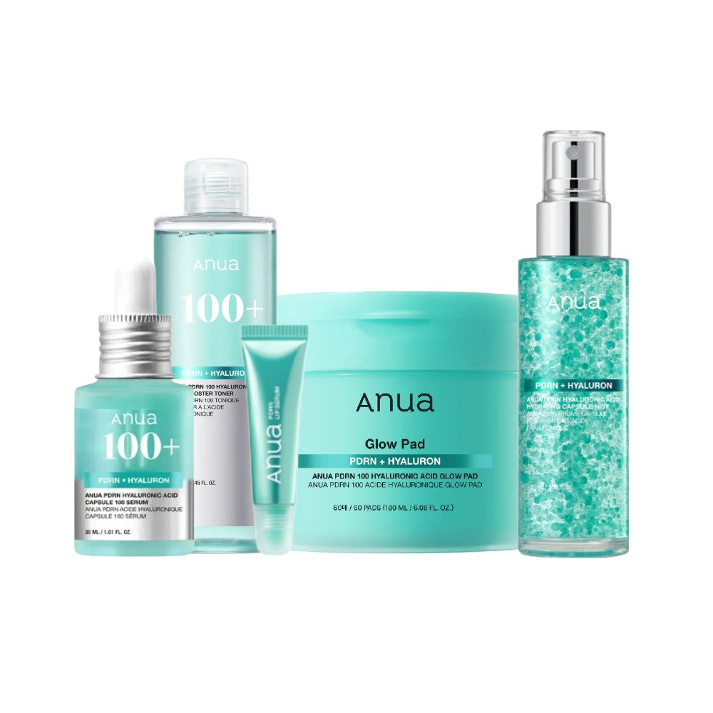 ANUA PDRN Glow Boost 5 Step Routine Set ( Full sized)