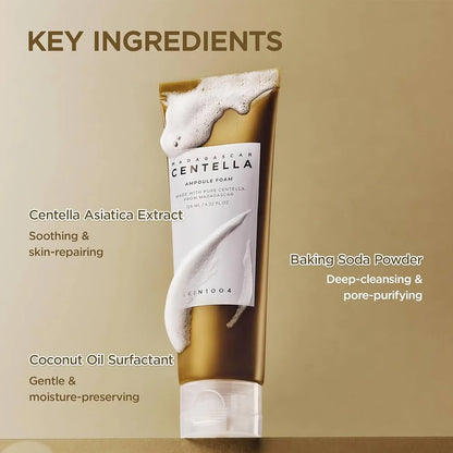 SKIN1004 Madagascar Centella Ampoule Foam Low PH Cleanser 125ml