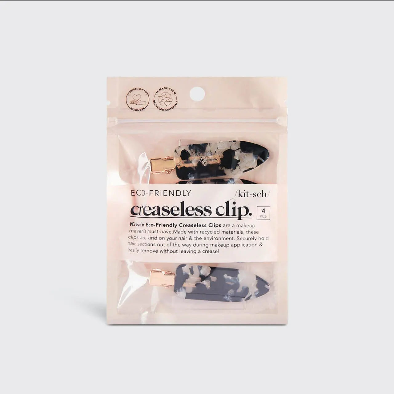 Eco-Friendly Creaseless Clip ( 4 Pieces )