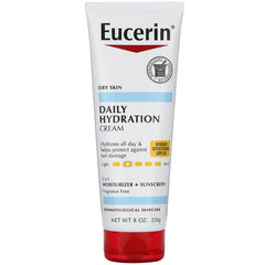 Eucerin , Daily Hydration Cream , SPF 30 , Fragrance Free (226 g)